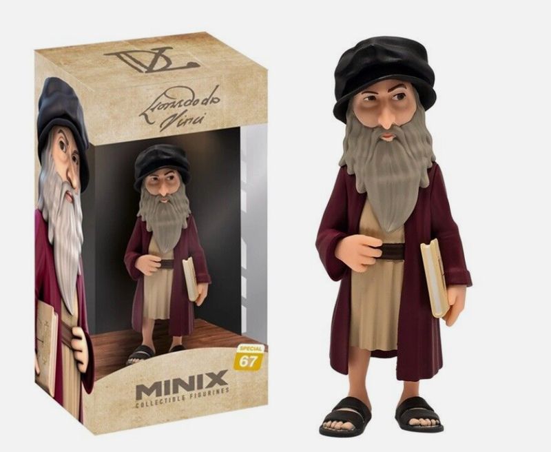 Minix Statuetta Leonardo Da Vinci
