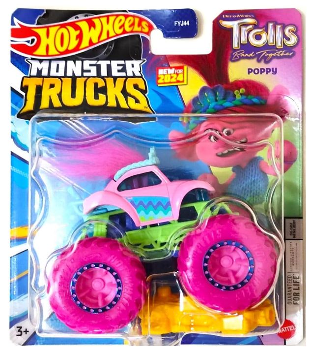 Hot Wheels Monster Trucks 2024 Scala 1:64 Edizione Limitata Trolls