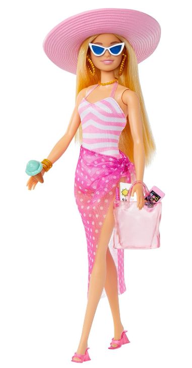 Barbie Movie Beach in Spiaggia