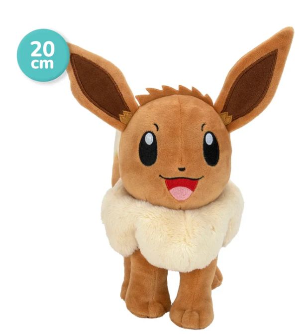 Rei Toys Pokèmon Peluche Eevee 20 cm