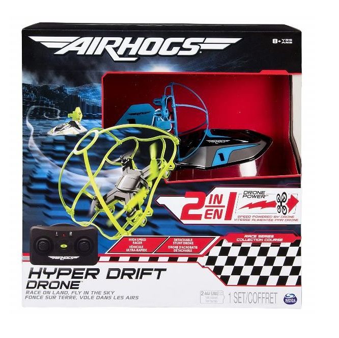 Hyper Drift Drone Air Hogs di Spin Master Colore Blu