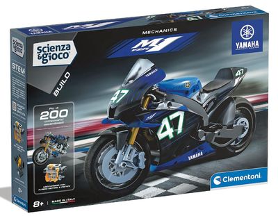 Clementoni Scienza e Gioco Build Modellino Yamaha da Costruire