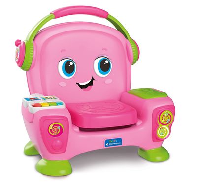 Clementoni Poltroncina Canta, Suona e Balla Rosa