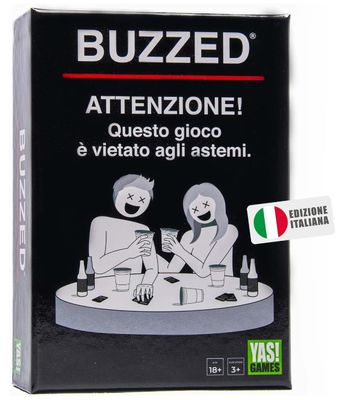 Yas Games Buzzed Gioco Di Società da 18 anni in sù
