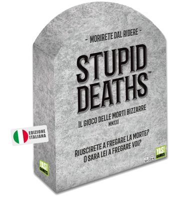 Yas games Gioco di Società Stupid Deaths Il Gioco delle Morti Bizzarre