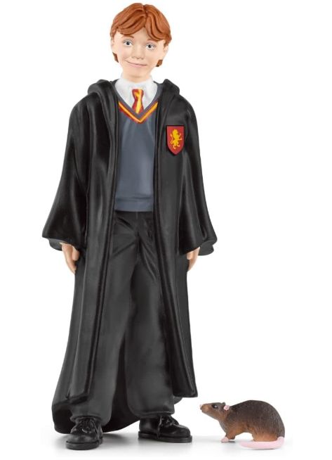Schleich Linea Harry Potter Ron Weasley e Crosta