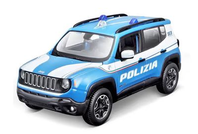 Bburago Maisto JEEP RENEGADE POLIZIA - 1:24