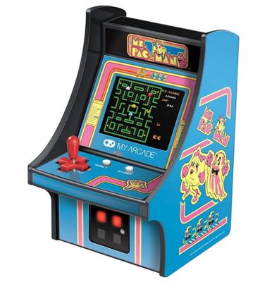 Mini Retro Arcade Game Mrs PAC-Man My Arcade