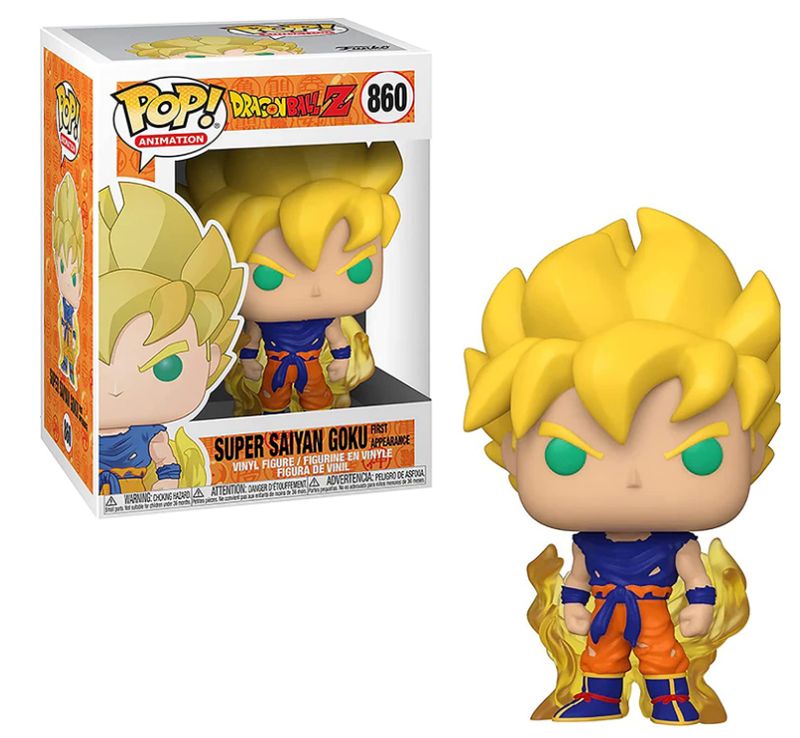 Funko Pop Dragon Ball Goku Super Sayan n° 860