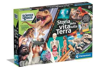 Clementoni Scienza e Gioco Lab La Storia della Vita sulla Terra