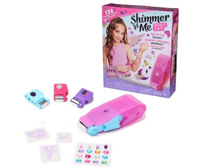 Cool Maker, Shimmer Me Roll Crea Tattoo, Gioco Tatuaggi, Giocattoli Creativi per bambine, 7+ anni