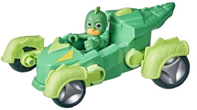 Pj Mask Gekko Personaggio con Veicolo