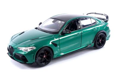 Bburago Modellino Alfa Romeo Giulia GTAm Verde Scala 1:18