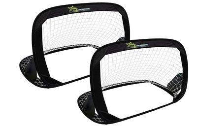 ODS Porte Calcio Pop up 120x85x85 cm, con Sacca per Il Trasporto