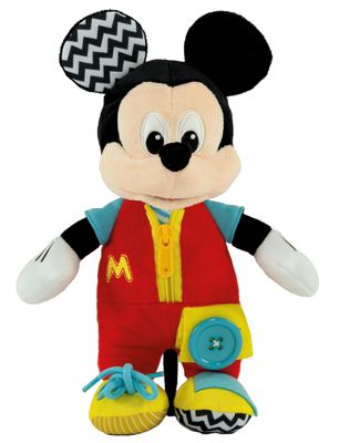 Clementoni Topolino Montessori Peluche Dress me Up