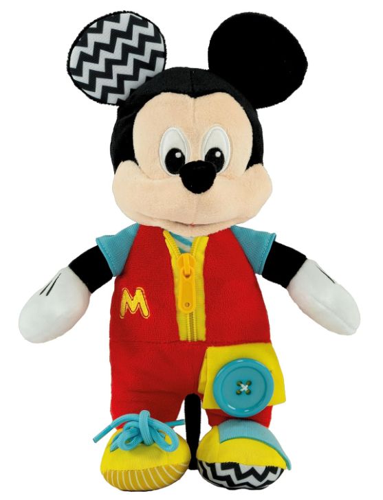 Clementoni Topolino Montessori Peluche Dress me Up