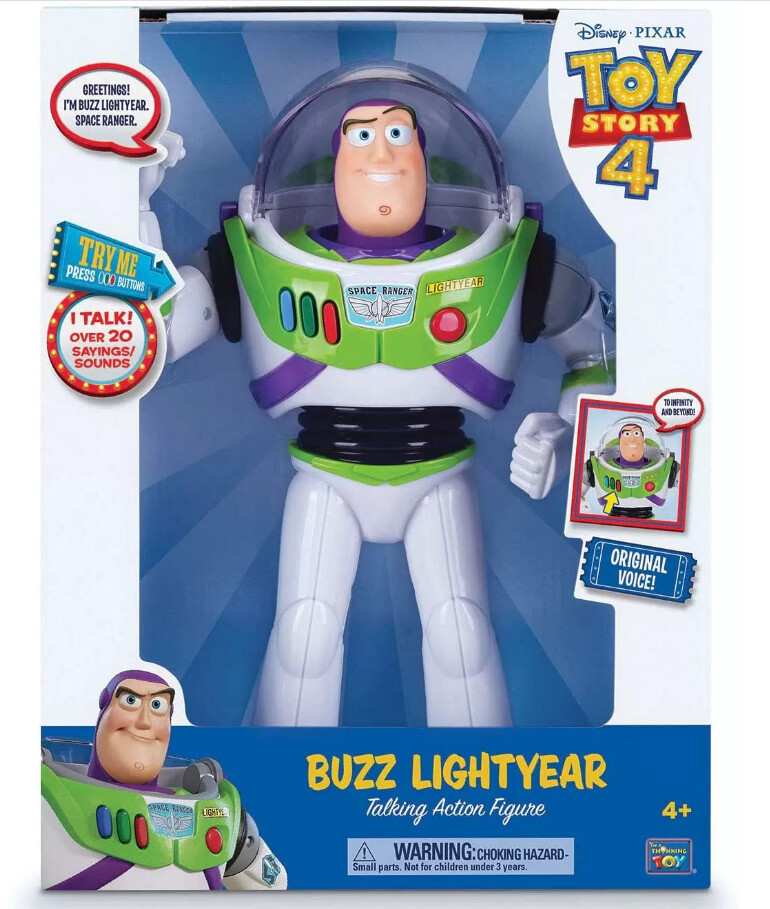 Toy Story 4 Personaggio Interattivo Buzz Lightyear Toy Story 4 Personaggio Interattivo Buzz Lightyear