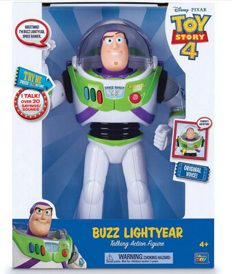 Toy Story 4 Personaggio Interattivo Buzz Lightyear Toy Story 4 Personaggio Interattivo Buzz Lightyear