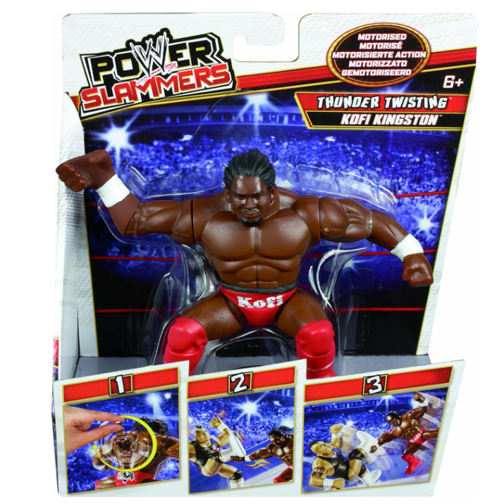 WWe Power Slammers Personaggio Kofi Kingston WWe Power Slammers Personaggio Kofi Kingston