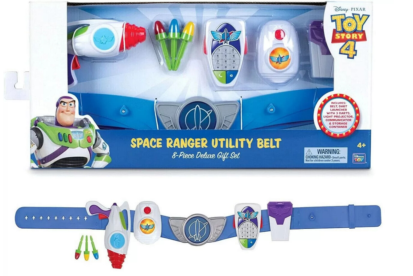 Toy Story Space Ranger Utility Belt Cintura con Accessori Toy Story Space Ranger Utility Belt Cintura con Accessori