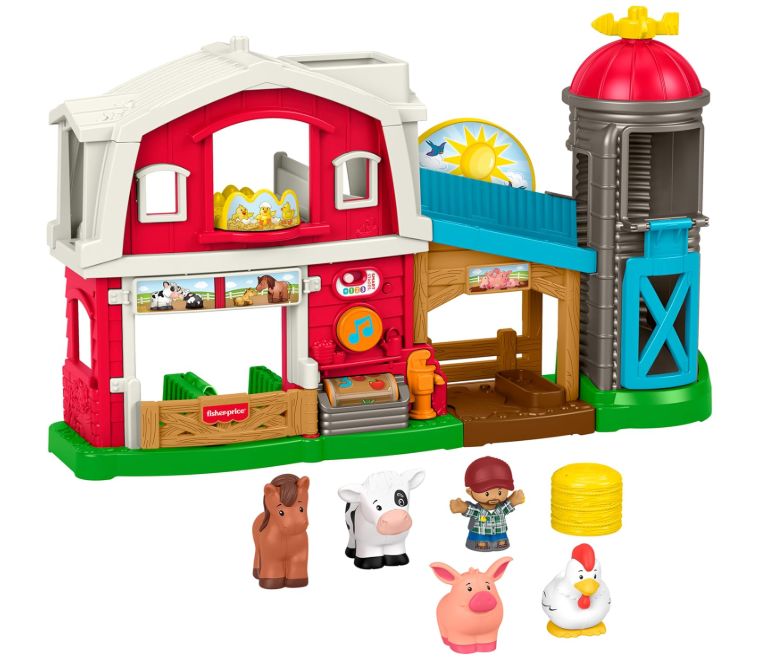 Fisher Price Little People Fattoria Animali Felici JGX08