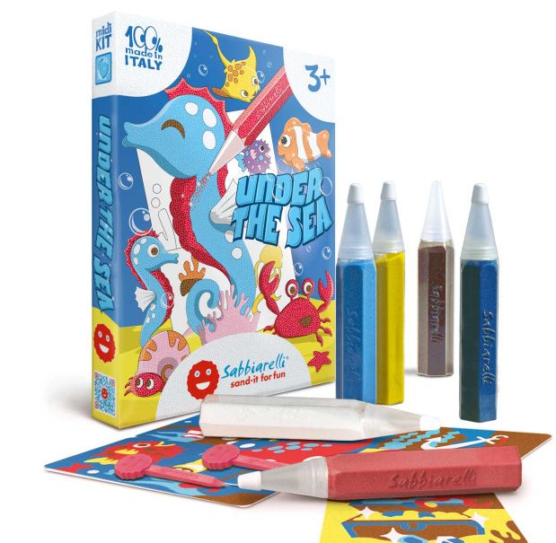Sabbiarelli Kit In Fondo Al Mare
