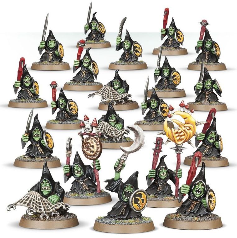 Warhammer Age of Signar Moonclan Stabbas 20 Miniature