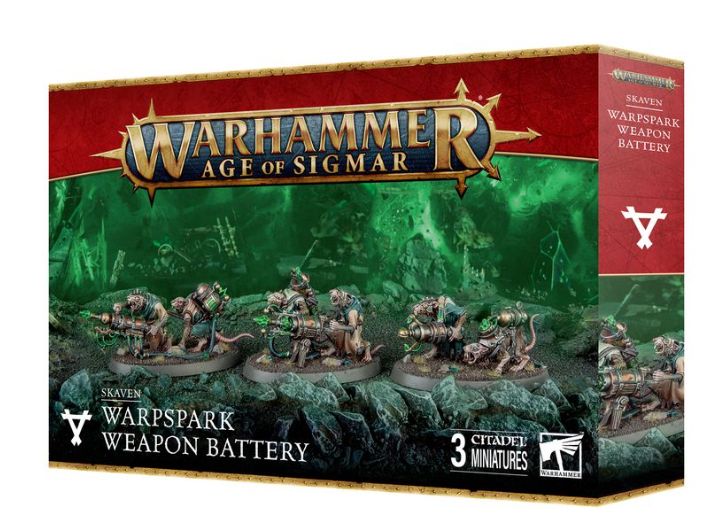 Warhammer Age of Sigmar Batteria d'Armi a Mutascintilla