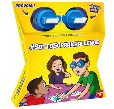 Rocco Giocattoli - Sottosopra Challenge Gioco per Famiglie da 2 a 6 Giocatori dagli 8 anni in su Rocco Giocattoli - Sottosopra Challenge Gioco per Famiglie da 2 a 6 Giocatori dagli 8 anni in su