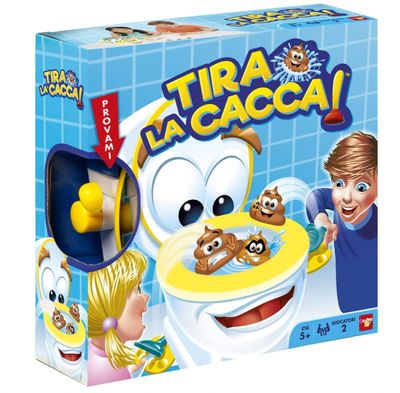 Tira la Cacca Gioco da Tavolo per 2 giocatori da 5 anni in sù Tira la Cacca Gioco da Tavolo per 2 giocatori da 5 anni in sù