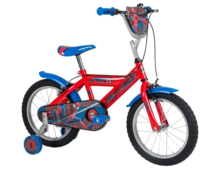 HUFFY Bici Spiderman 16 Pollici con Movimento a Sfera HUFFY Bici Spiderman 16 Pollici con Movimento a Sfera