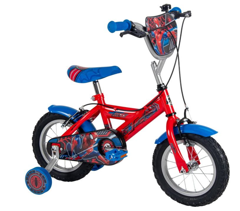 Huffy Bici Spiderman 12 Pollici con Movimento a Sfera Huffy Bici Spiderman 12 Pollici con Movimento a Sfera