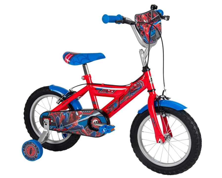 Huffy Bici Spiderman 14 Pollici con Movimento a Sfera Huffy Bici Spiderman 14 Pollici con Movimento a Sfera
