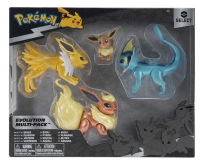 Pokémon select evolution multipack eevee 4 personaggi Pokémon select evolution multipack eevee 4 personaggi