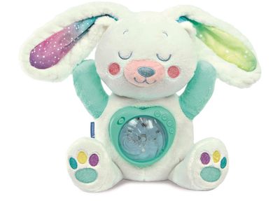 Clementoni Baby Fiocco, Proiettore di Aurora Boreale, Morbida Lepre Peluche con Proiettore, Proietta l'Aurora Boreale nella Tua Stanza, per Bambini 0+ Mesi, Lingua Italiana Clementoni Baby Fiocco, Proiettore di Aurora Boreale, Morbida Lepre Peluche con Proiettore, Proietta l'Aurora Boreale nella Tua Stanza, per Bambini 0+ Mesi, Lingua Italiana