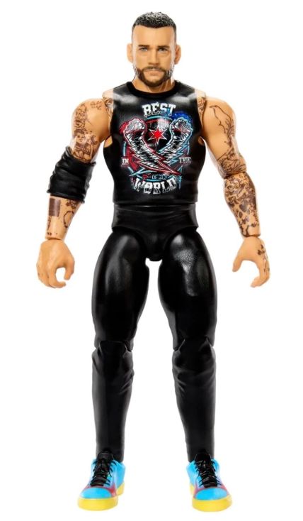 Mattel WWE Personaggio CM Punk 17 cm Wrestling Main Event Series