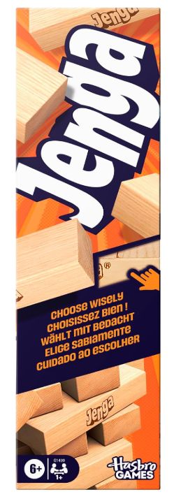 Hasbro Games Jenga Gioco in Legno Hasbro Games Jenga Gioco in Legno