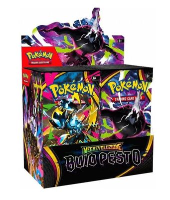 Pokémon Megaevoluzione Buio Pesto Box Display 36 Buste ITA