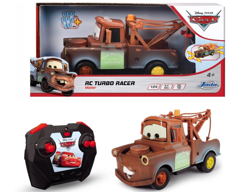 Disney Cars Macchina Radiocomandata Cricchetto 2.4 Ghz