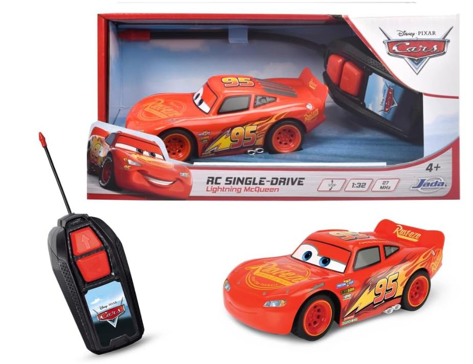 Disney Cars Macchina Radiocomandata Saetta Mc Queen 2.4 Ghz Disney Cars Macchina Radiocomandata Saetta Mc Queen 2.4 Ghz