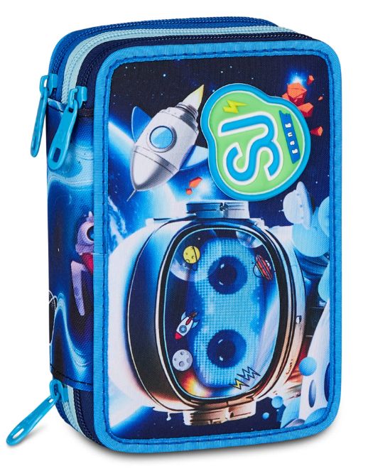 SEVEN SJ ASTUCCIO 3 ZIP - SPACE LED BOY SEVEN SJ ASTUCCIO 3 ZIP - SPACE LED BOY