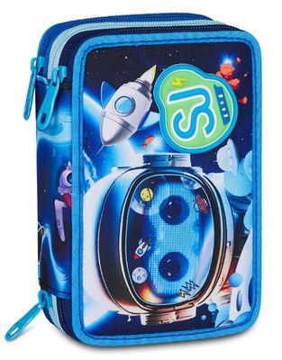 SEVEN SJ ASTUCCIO 3 ZIP - SPACE LED BOY SEVEN SJ ASTUCCIO 3 ZIP - SPACE LED BOY