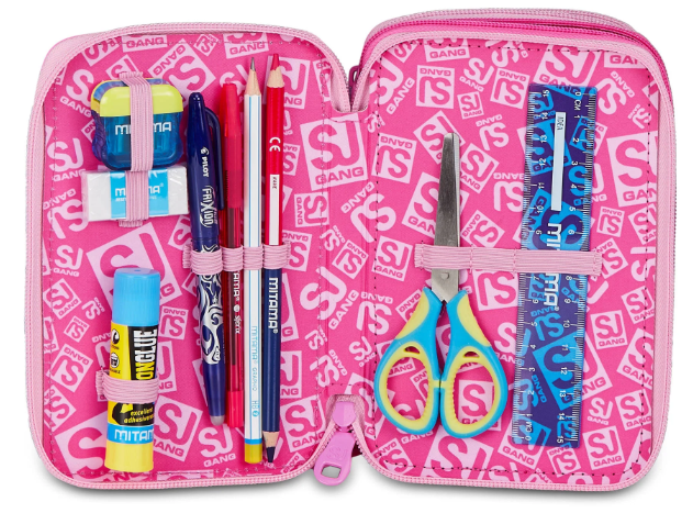 SEVEN SJ ASTUCCIO 3 ZIP - HEART BUDDY GIRL