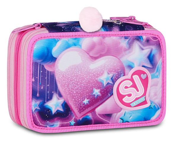 SEVEN SJ ASTUCCIO 3 ZIP - FLUFFY PINK GIRL