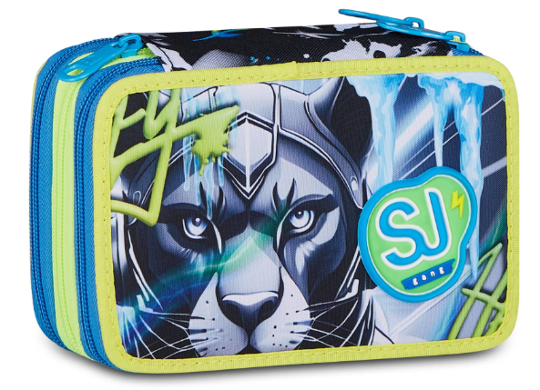 SEVEN SJ ASTUCCIO 3 ZIP - GLACE PANTHER BOY