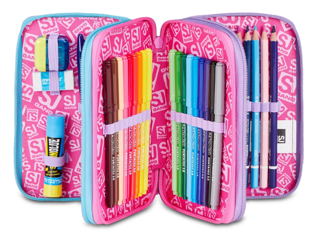 SEVEN SJ ASTUCCIO 3 ZIP - LED UNICORN GIRL