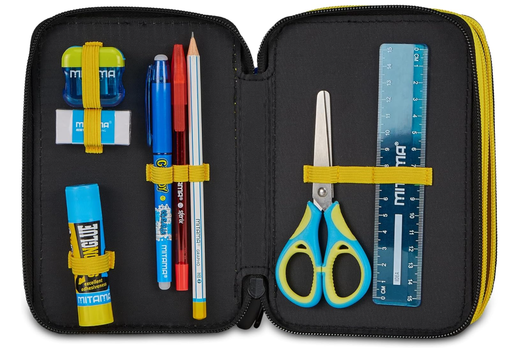 SEVEN ASTUCCIO 3 ZIP POKEMON COMPLETO DI TUTTO