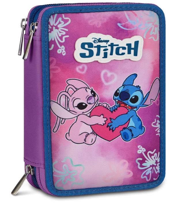 SEVEN ASTUCCIO 3 ZIP DISNEY STITCH SEVEN ASTUCCIO 3 ZIP DISNEY STITCH