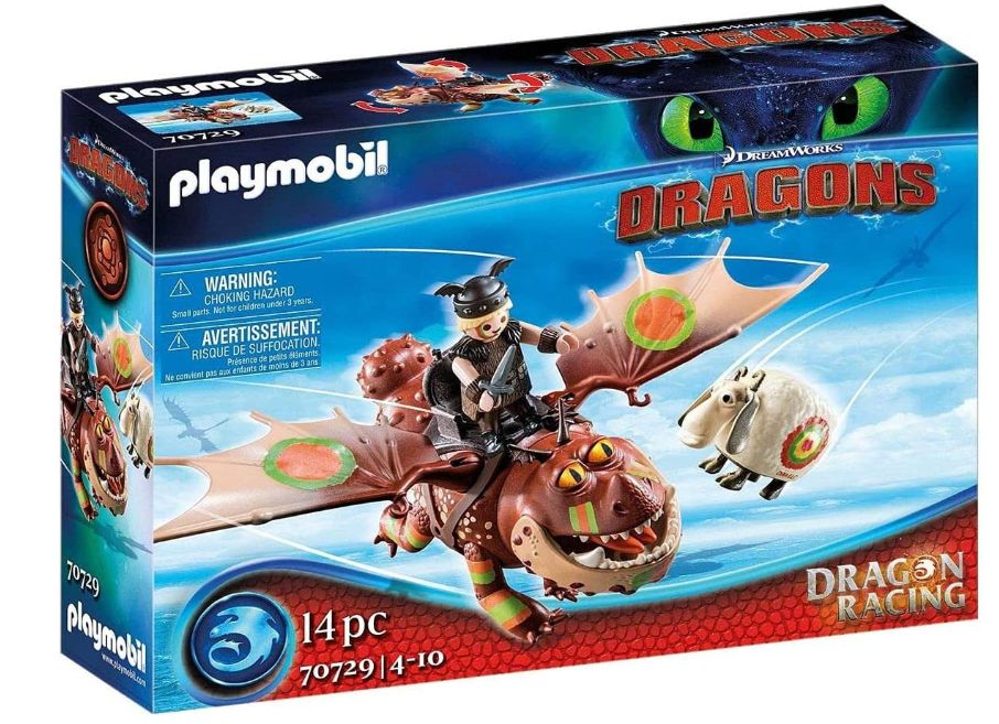 Playmobil Dragons Racing Gambadipesce e Muscolone 70729