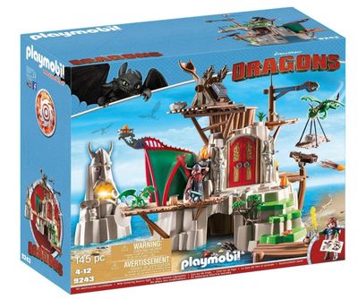Playmobil Dragons Isola di berk codice 9243 Playmobil Dragons Isola di berk codice 9243